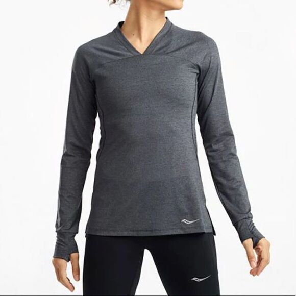 Saucony Overlook Long Sleeve Shirt NWT - Picture 1 of 3